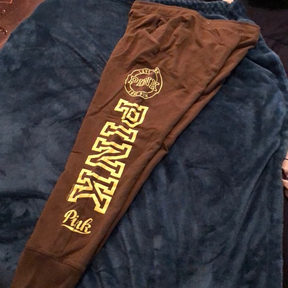 PINK Victoria's Secret Pants - Olive Green PINK Joggers